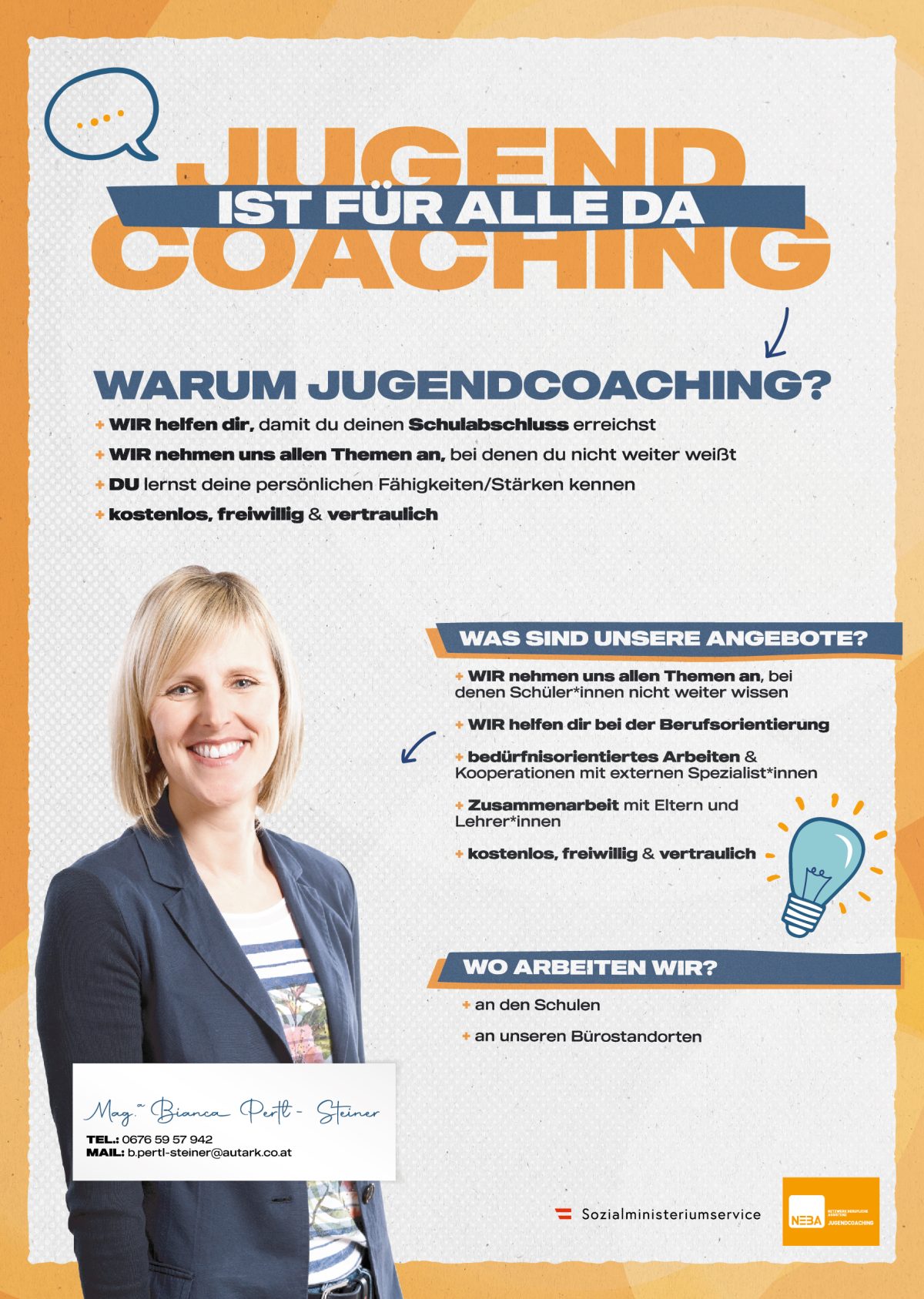 Jugendcoaching Fritz Strobl Schulzentrum